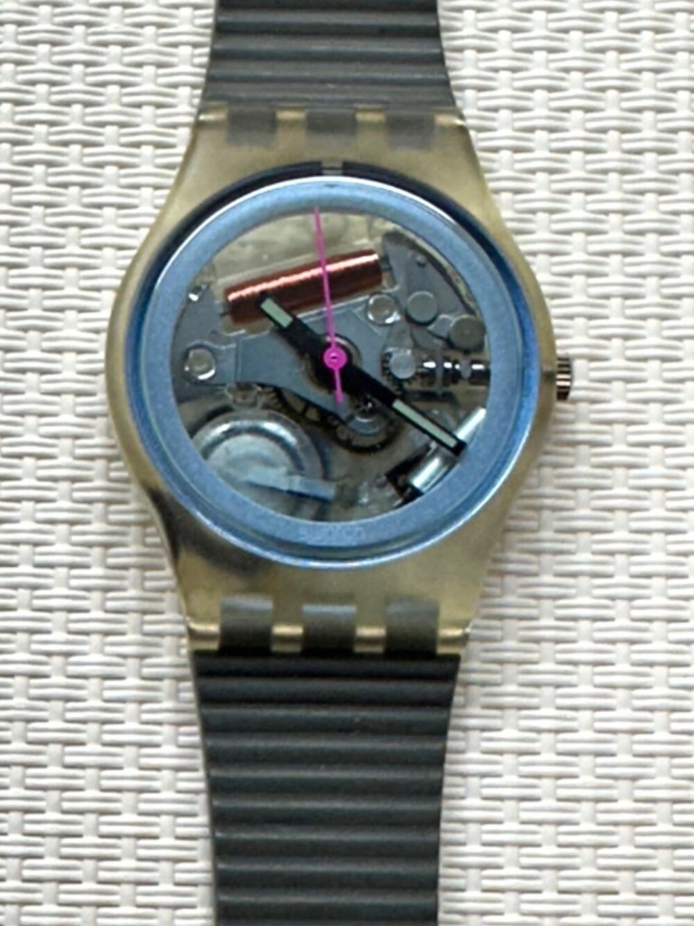 Swatch Watch Blue Bay LK106 Vintage 1987